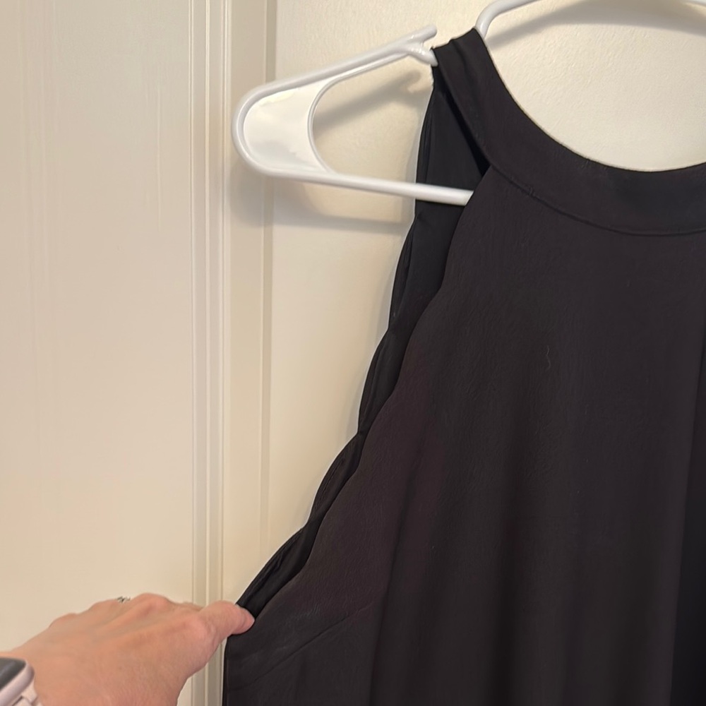 Love Riche Classic Black Midi Dress - Picture 2 of 5